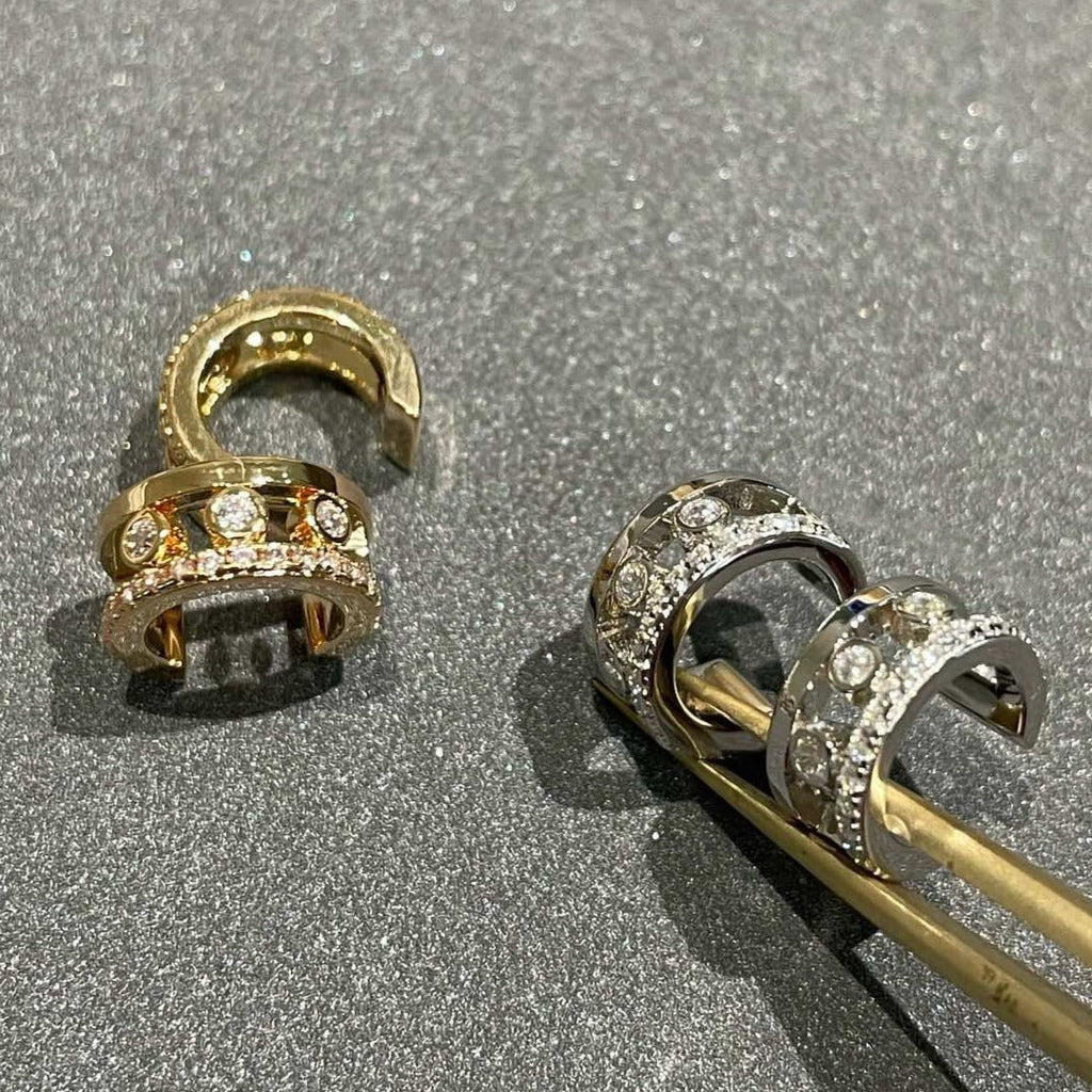 [Loco ]MOVE ROMANE EARRINGS DIAMOND