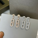 [Loco ]DORMEUSES MOVE UNO DIAMOND EARRINGS