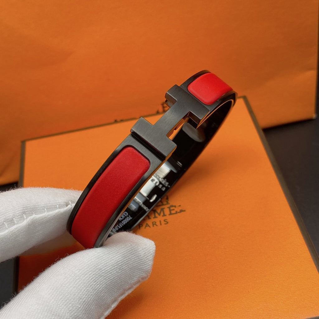 ¡®Loco¡¯CLIC HM SO BLACK RED BRACELET
