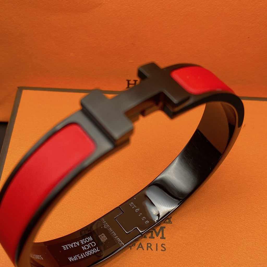 ¡®Loco¡¯CLIC HM SO BLACK RED BRACELET