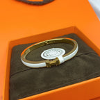 ¡®Loco¡¯CLASSIC HM CLIC WHITE 8MM ENAMEL BRACELET