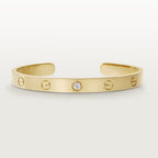 ¡®Loco¡¯LOVE BRACELET 6.1MM 1 DIAMOND OPEN CUFF
