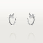 ¡®Loco¡¯JUSTE EARRINGS 12.75MM SILVER DIAMOND