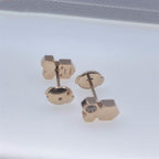 ¡®Loco¡¯BEE LOVE PINK GOLD DIAMOND EARRINGS