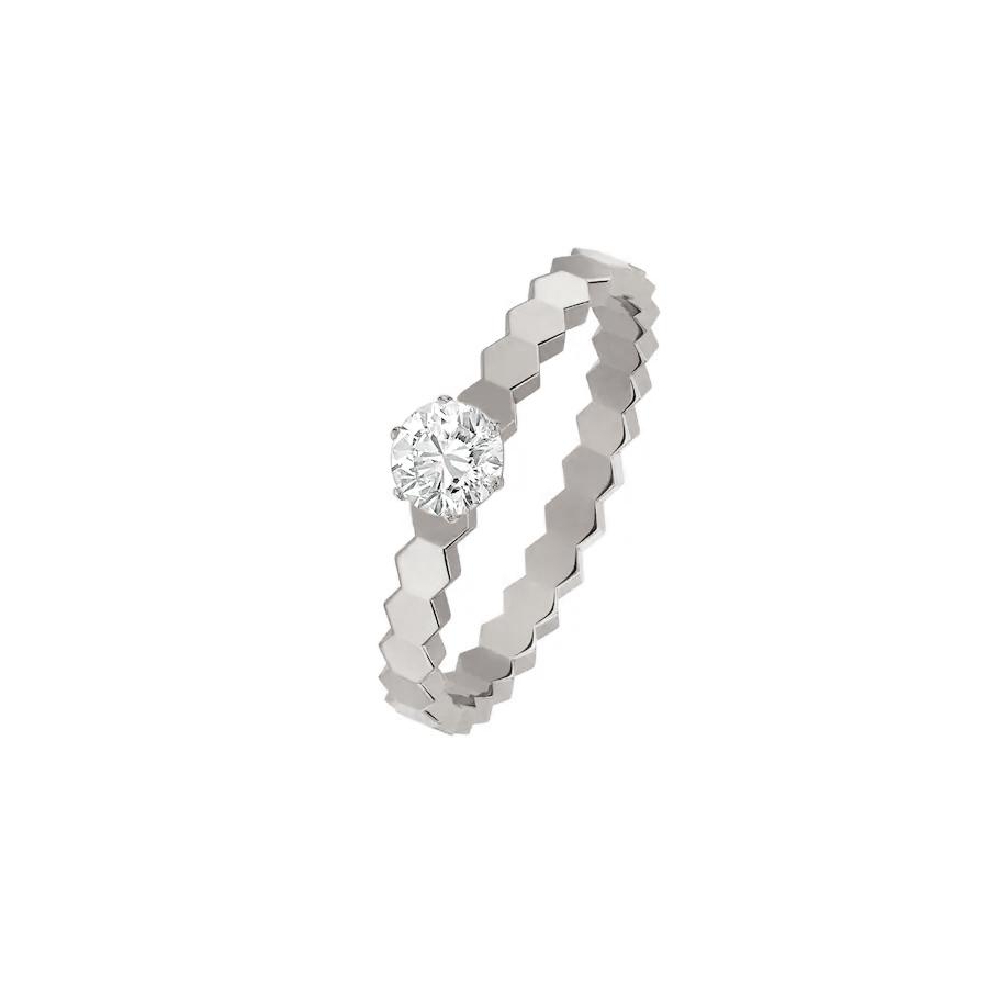 ¡®Loco¡¯BEE LOVE RING SILVER 1 DIAMOND