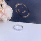 ¡®Loco¡¯BEE LOVE RING SILVER DIAMOND