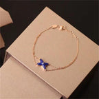 ¡®Loco¡¯Hollow Design Four-Leaf Clover Flower Shape Ring