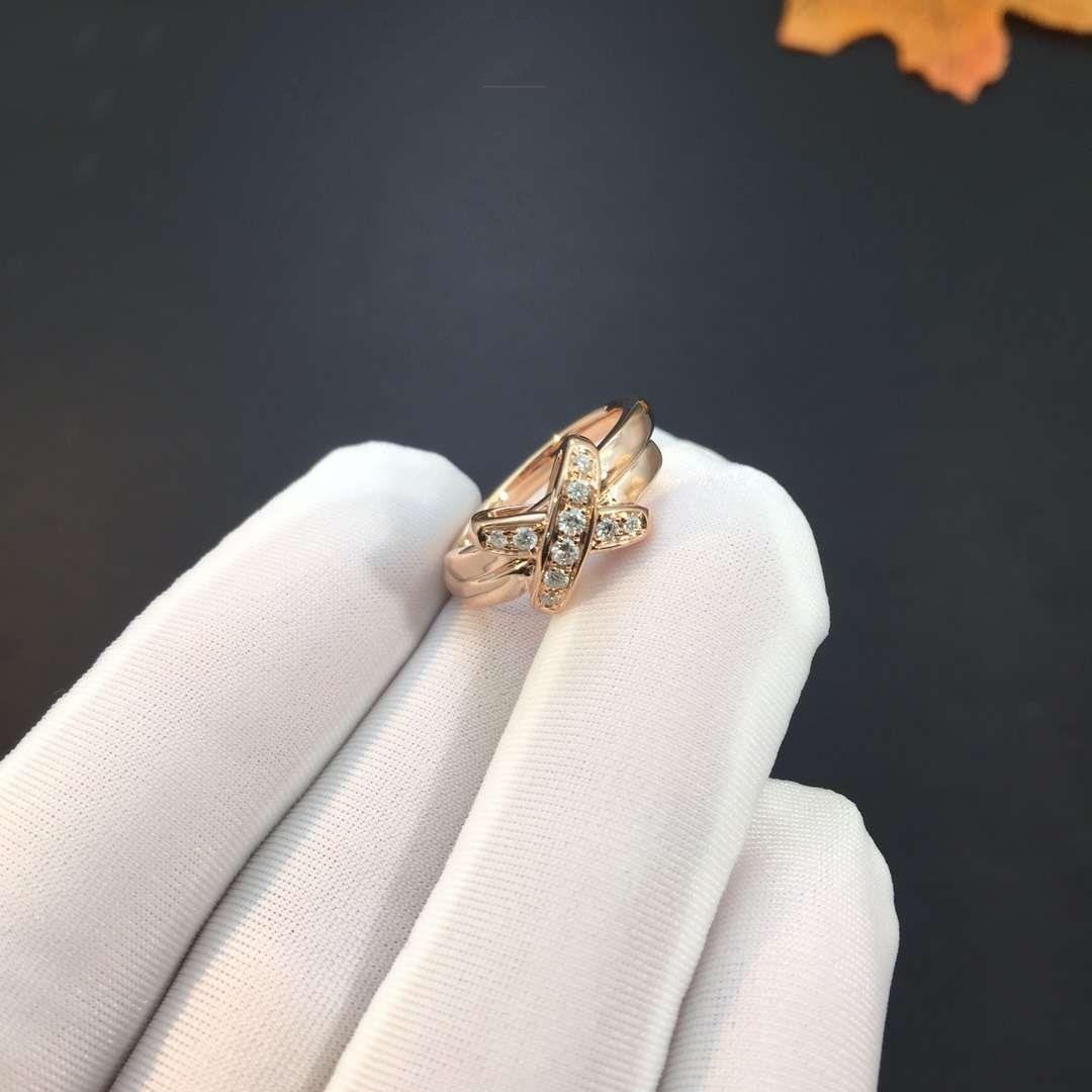 ¡®Loco¡¯JEUX DE PINK GOLD DIAMOND RING