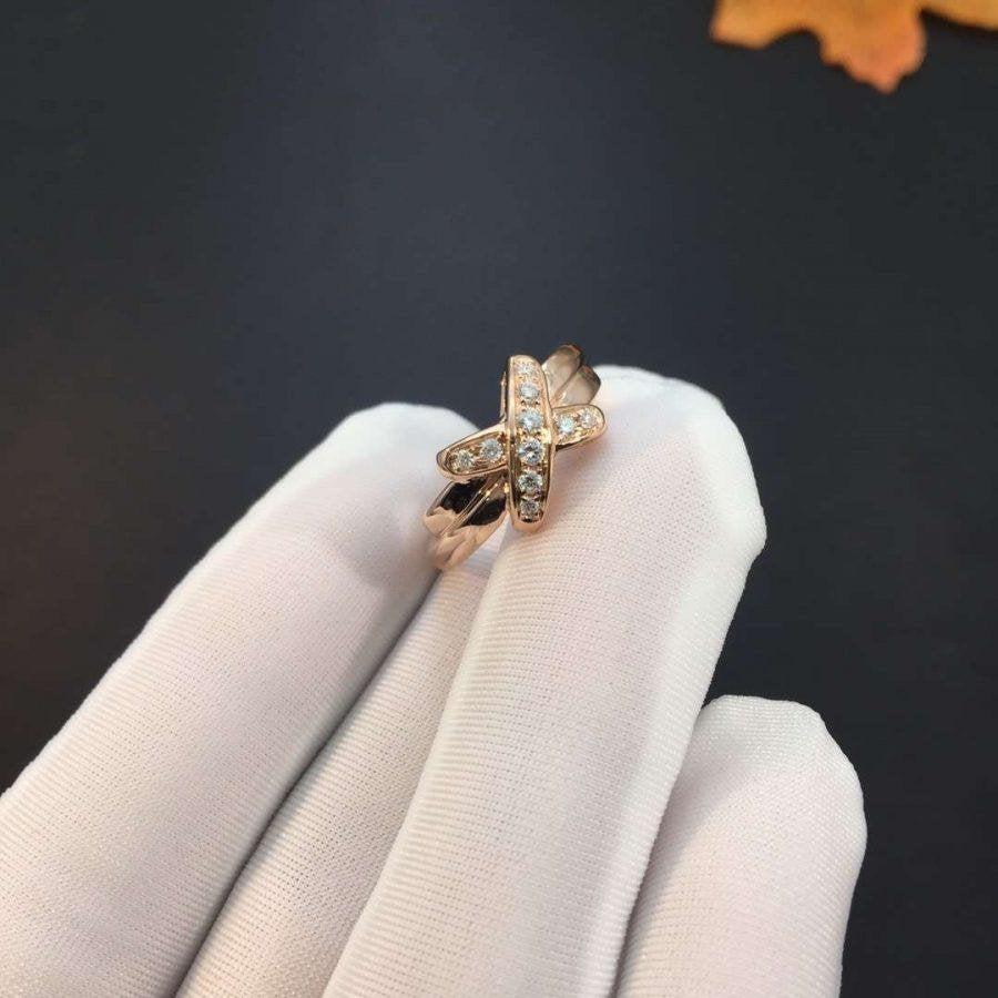 ¡®Loco¡¯JEUX DE PINK GOLD DIAMOND RING