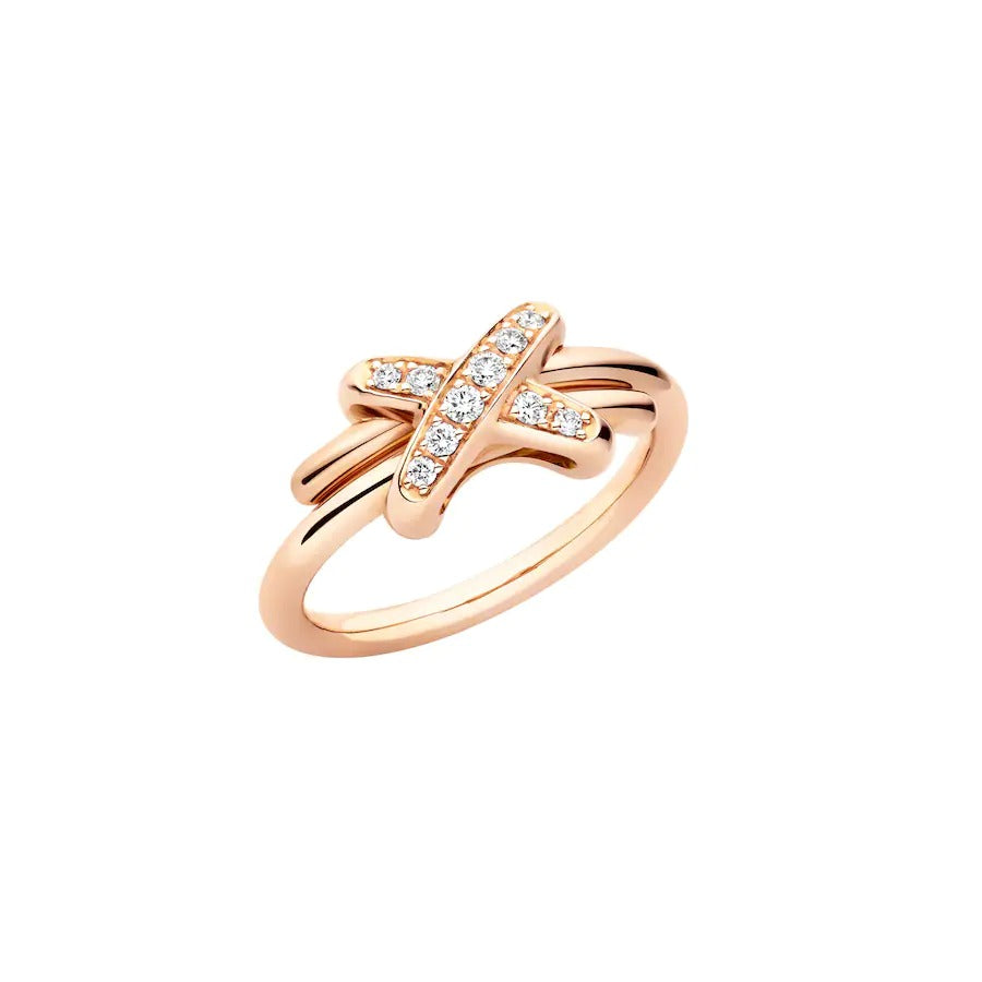 ¡®Loco¡¯JEUX DE PINK GOLD DIAMOND RING