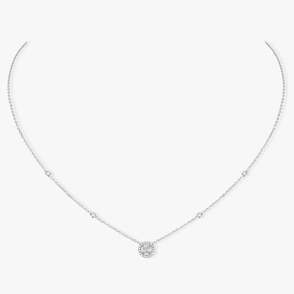 [Loco ]Diamond Necklace 0,20ct Brilliant Shape Joy