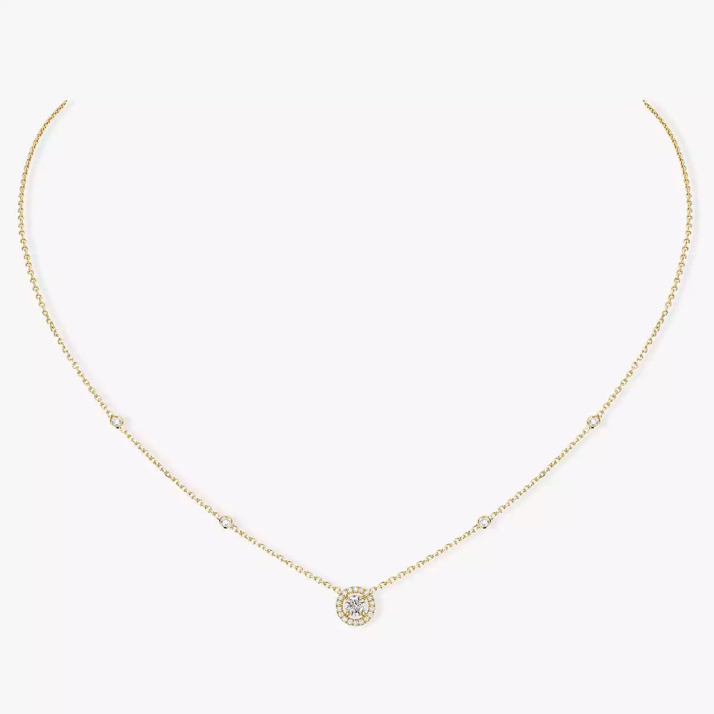 [Loco ]Diamond Necklace 0,20ct Brilliant Shape Joy