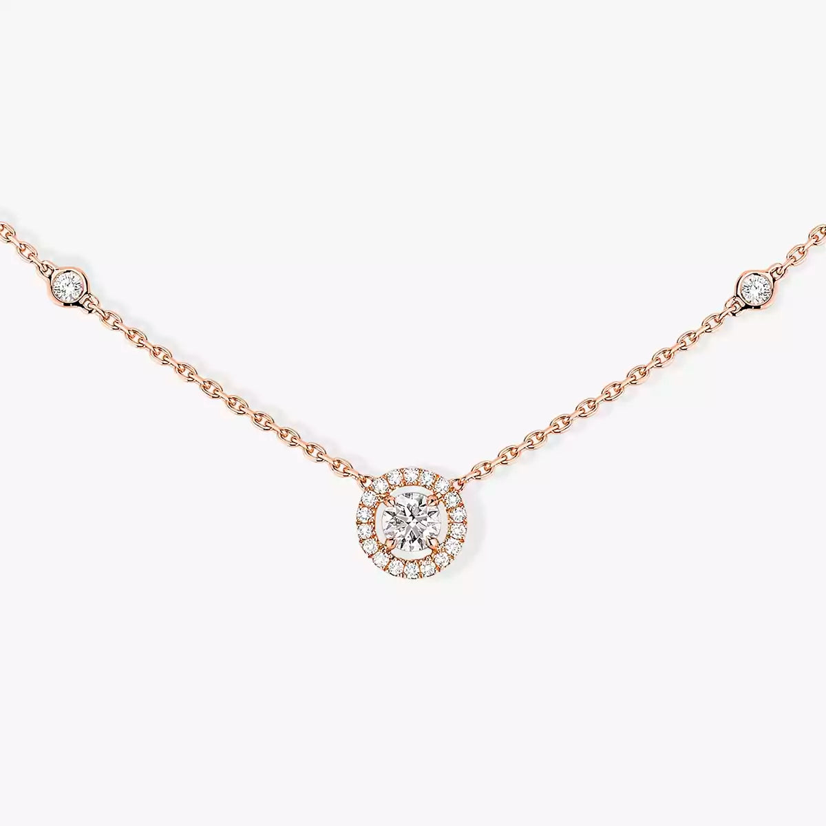 [Loco ]Diamond Necklace 0,20ct Brilliant Shape Joy