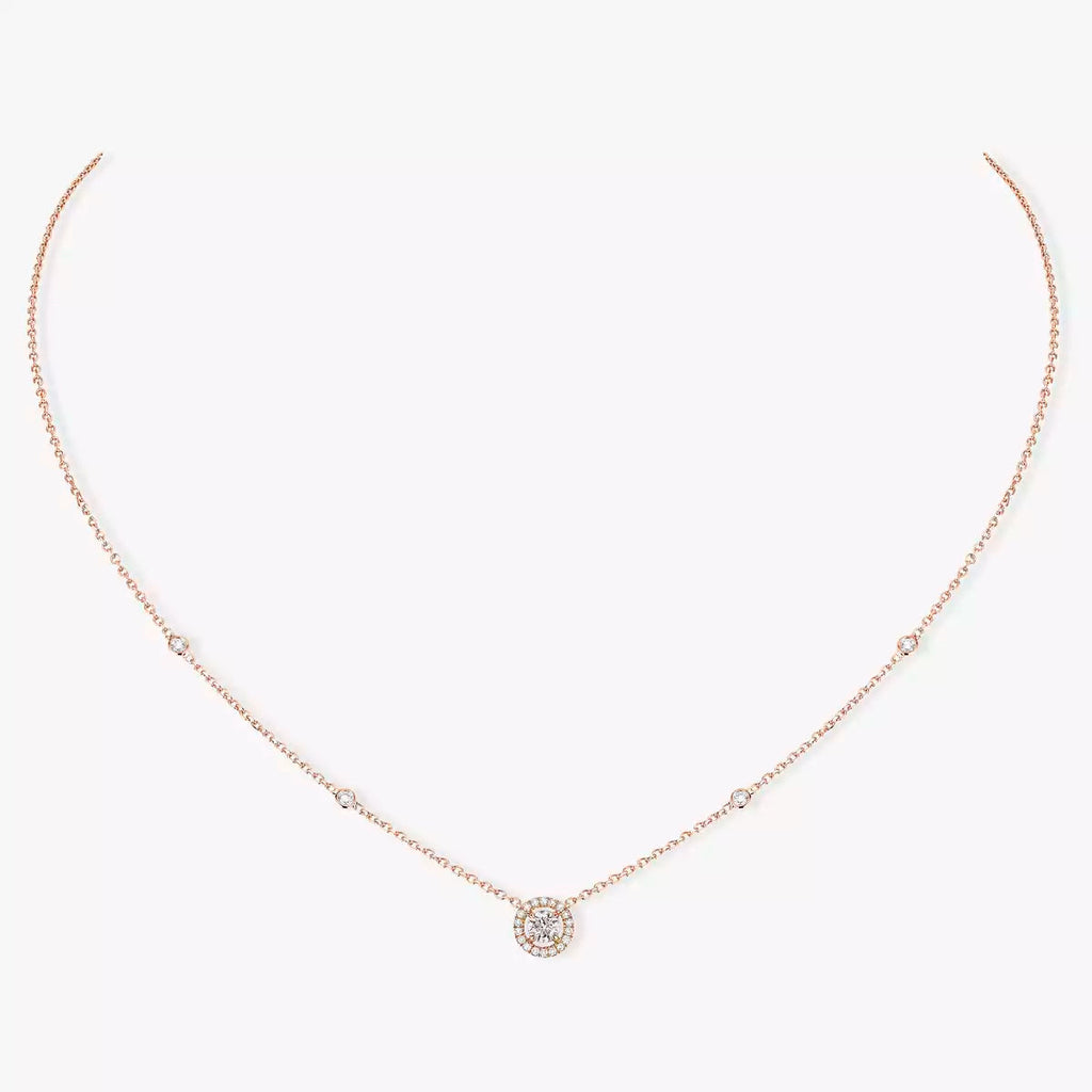 [Loco ]Diamond Necklace 0,20ct Brilliant Shape Joy