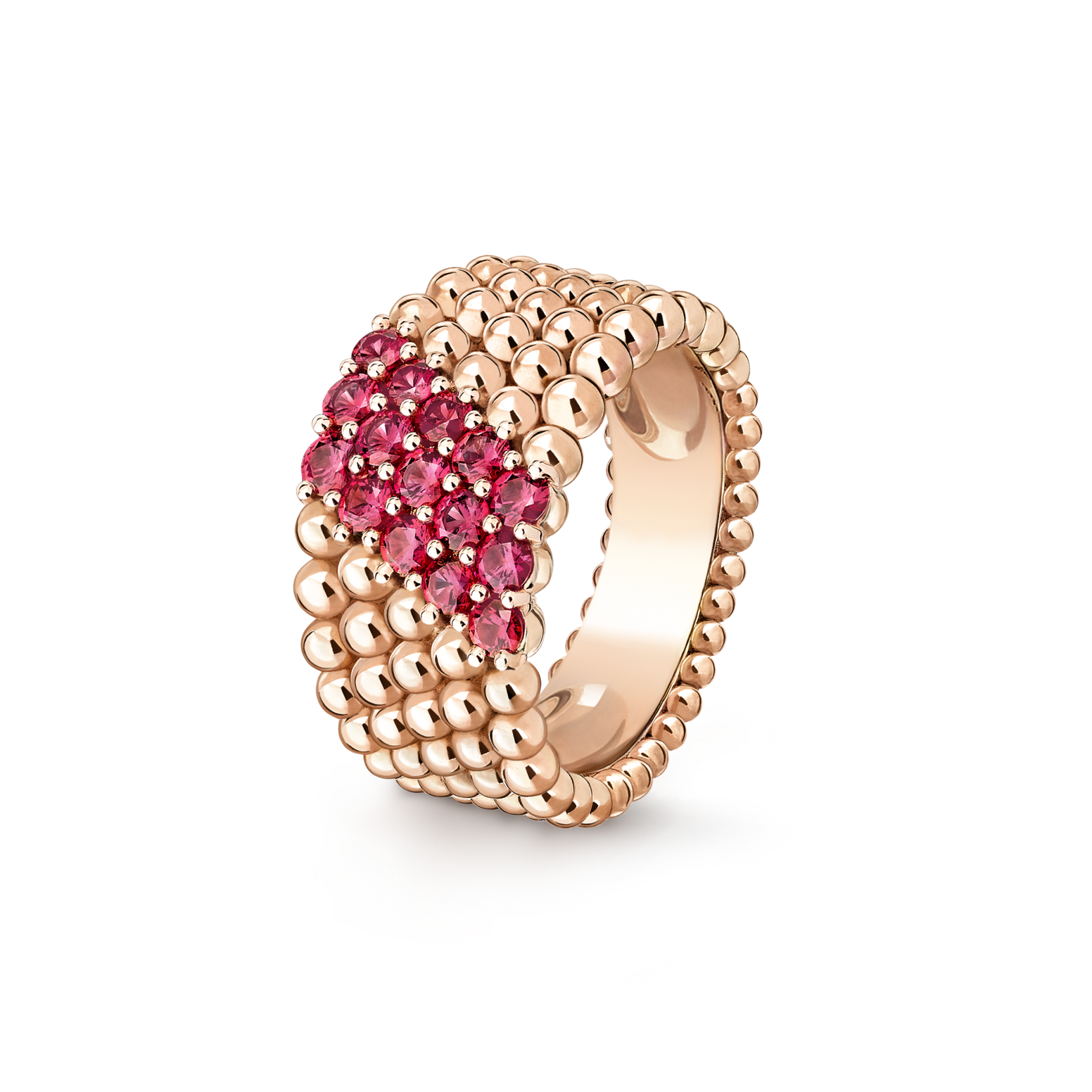 [Loco ]  PERLEE DIAMOND RING, 5ロウ ダイヤモンド-セット デザイン