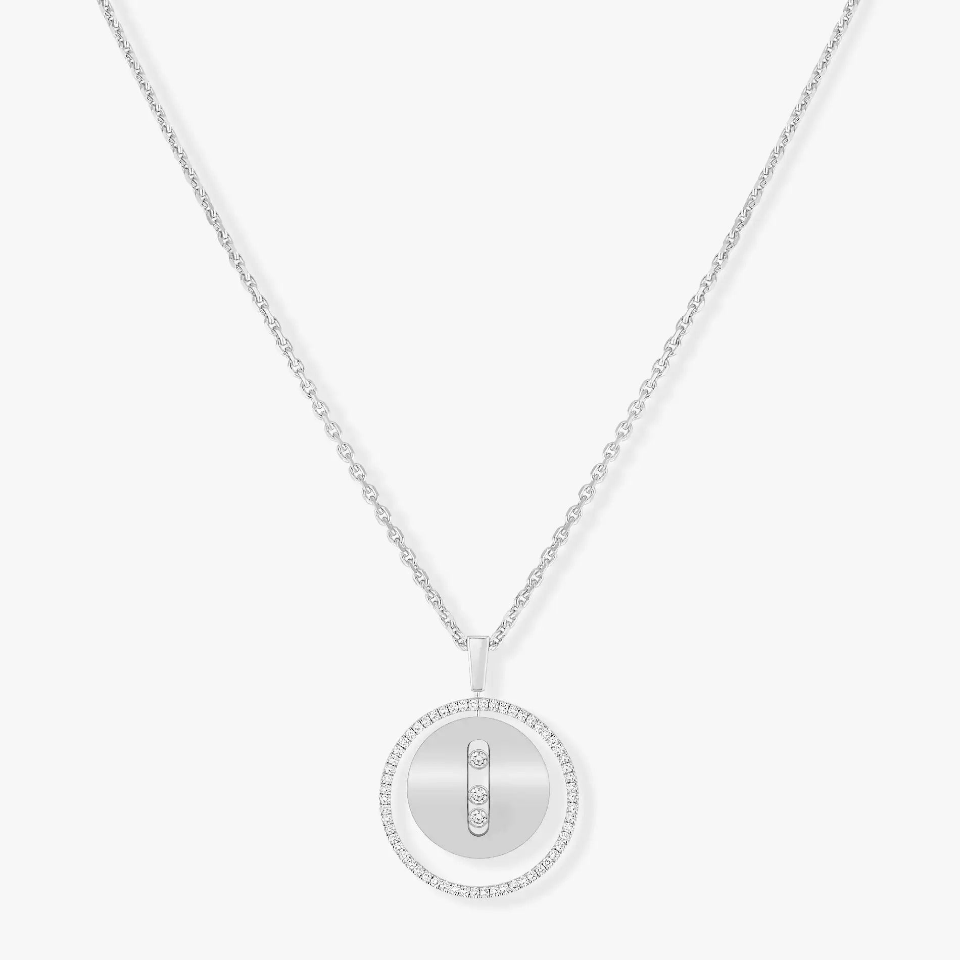 [Loco ]Loco MOVE MM SILVER DIAMOND NECKLACE