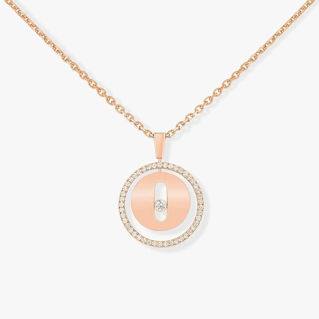 [Loco ]Loco MOVE PM NECKLACE PINK GOLD DIAMOND