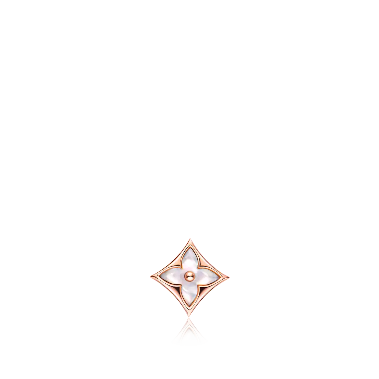 ¡®Loco¡¯STAR MOP PINK GOLD EARRINGS