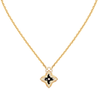 ¡®Loco¡¯STAR PEDANT PINK GOLD DIAMOND NECKLACE
