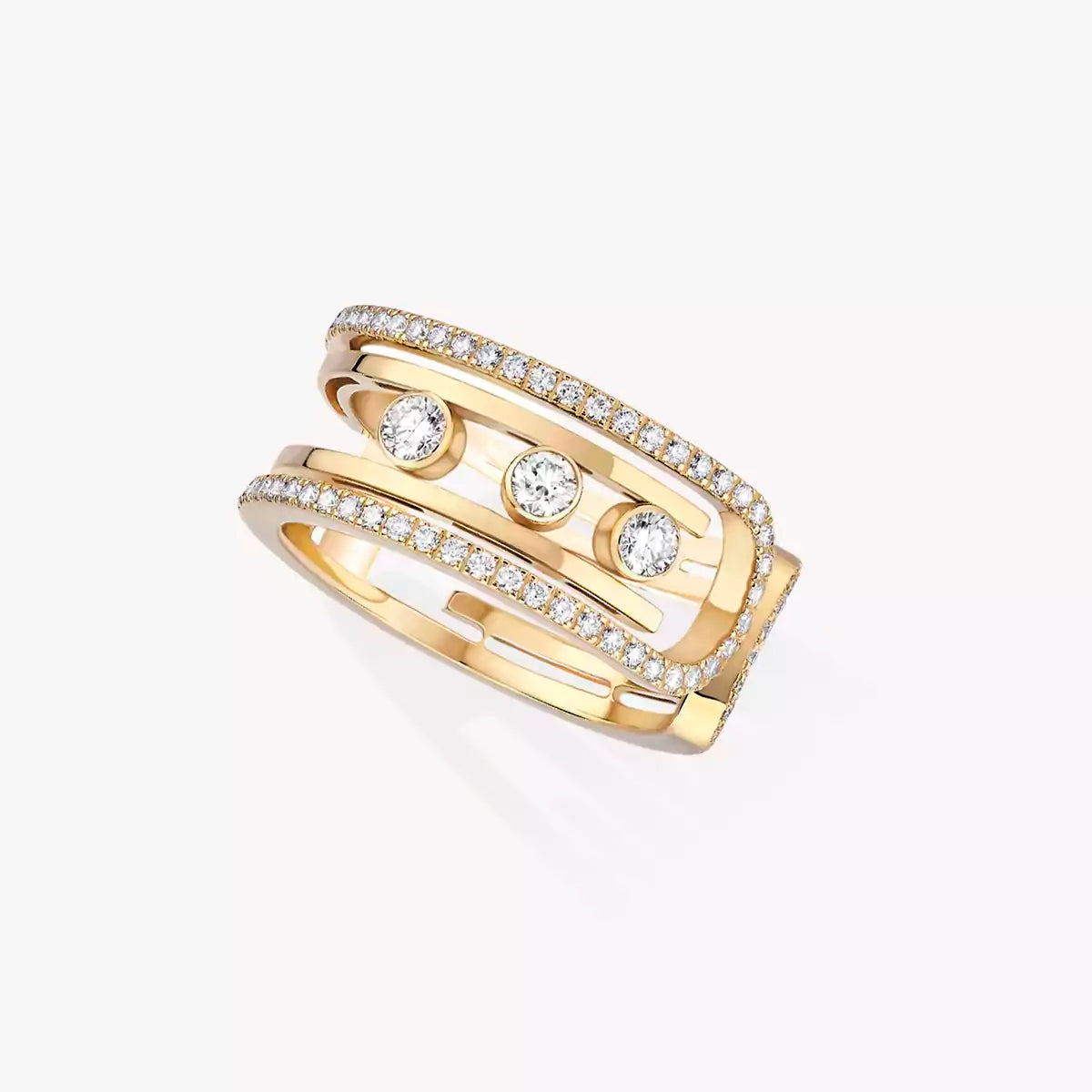 [Loco ]Move 10th Diamond Ring in Gold