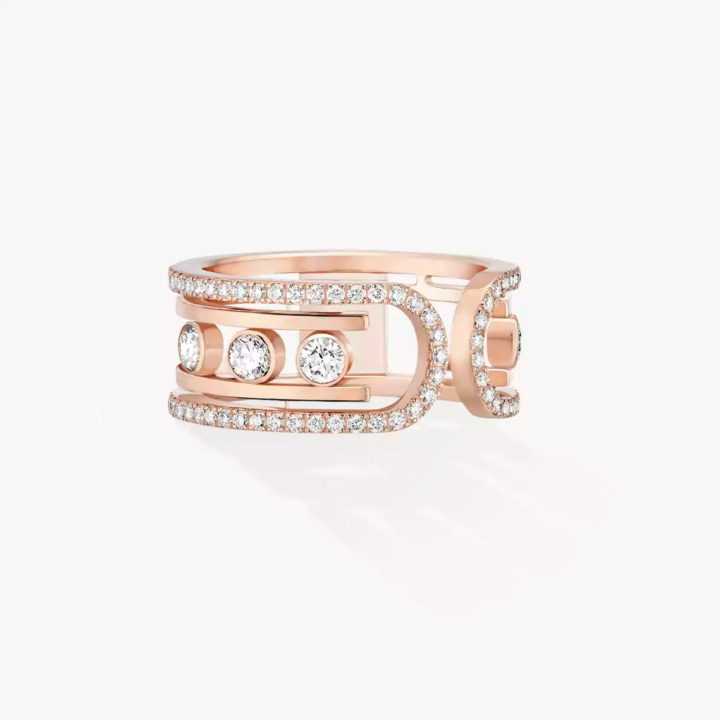 [Loco ]Move 10th Diamond Ring in Gold