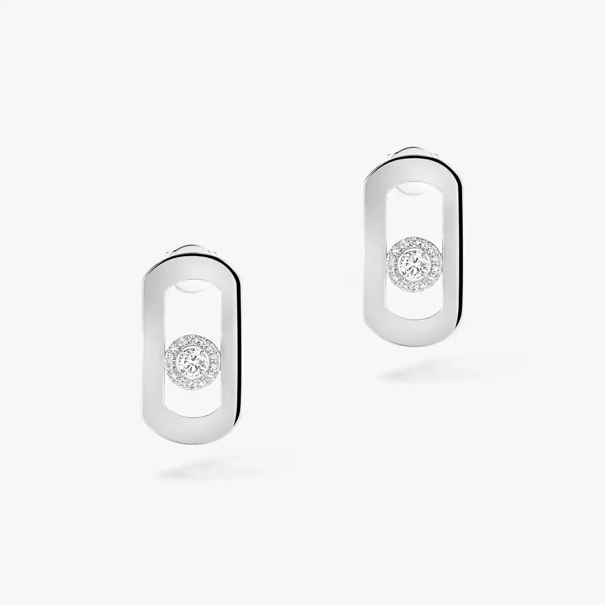 [Loco ]So Move Diamond Earrings in Yellow Gold