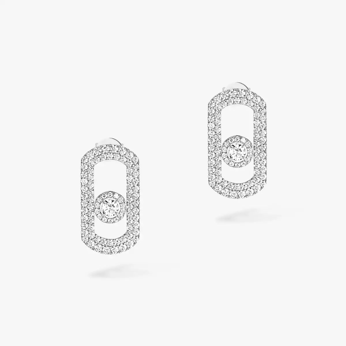 [Loco ]So Move Pave_-Set Diamond Earrings in Silver
