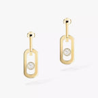 [Loco ]So Move XL Diamond Pendant Earrings