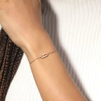 [Loco ]Move Uno Diamond Bracelet