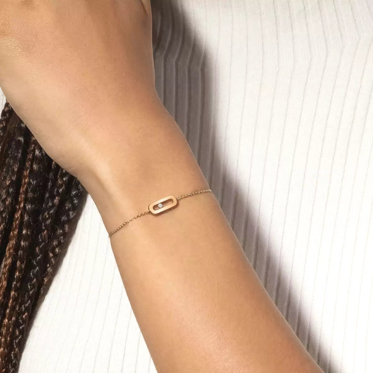 [Loco ]Move Uno Diamond Bracelet