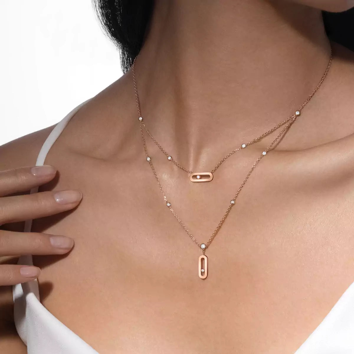 [Loco ] Move Uno Diamond Necklace