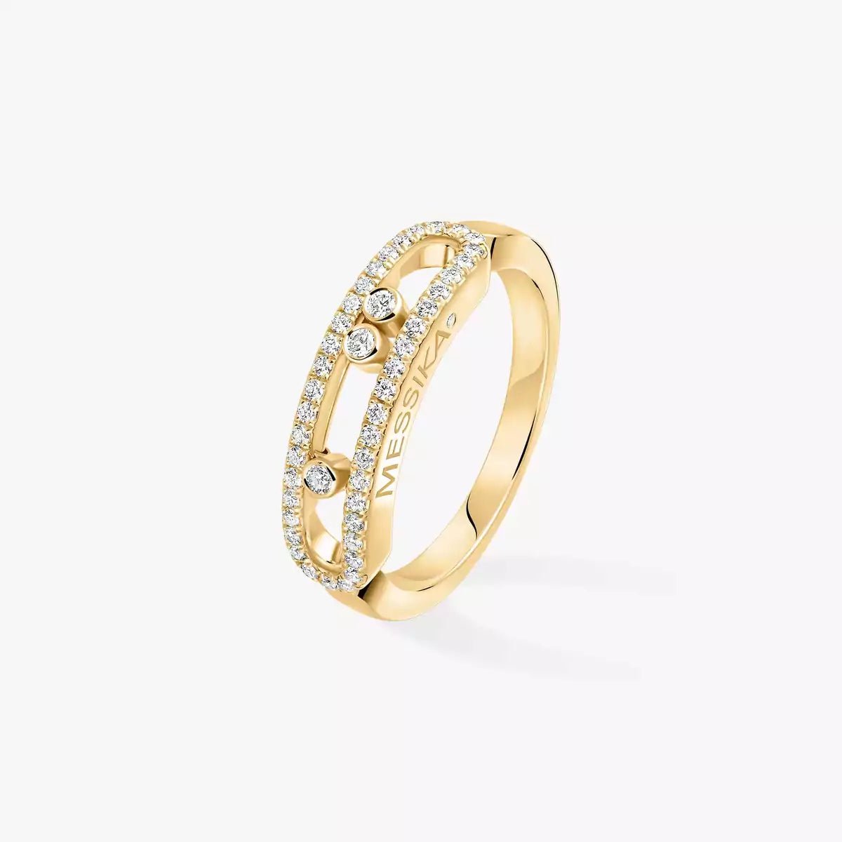 [Loco ] Baby Move Gold Diamond Pave_ Ring
