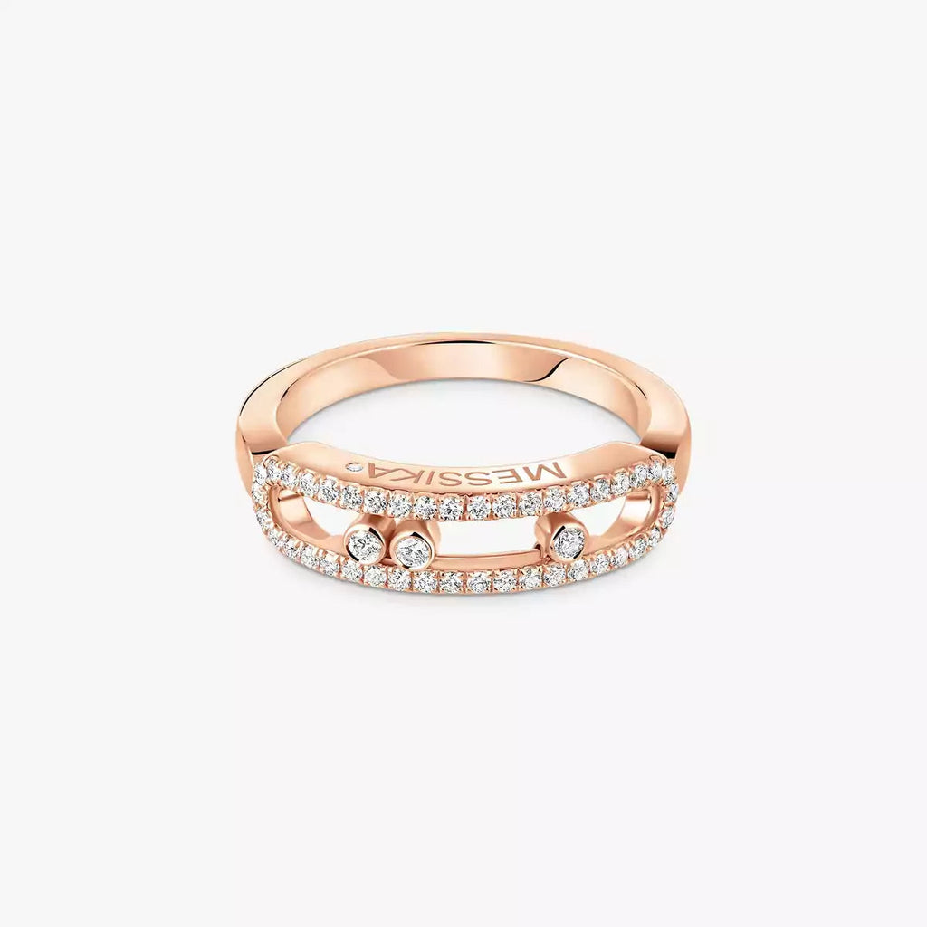 [Loco ] Baby Move Gold Diamond Pave_ Ring