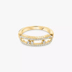 [Loco ] Baby Move Gold Diamond Pave_ Ring