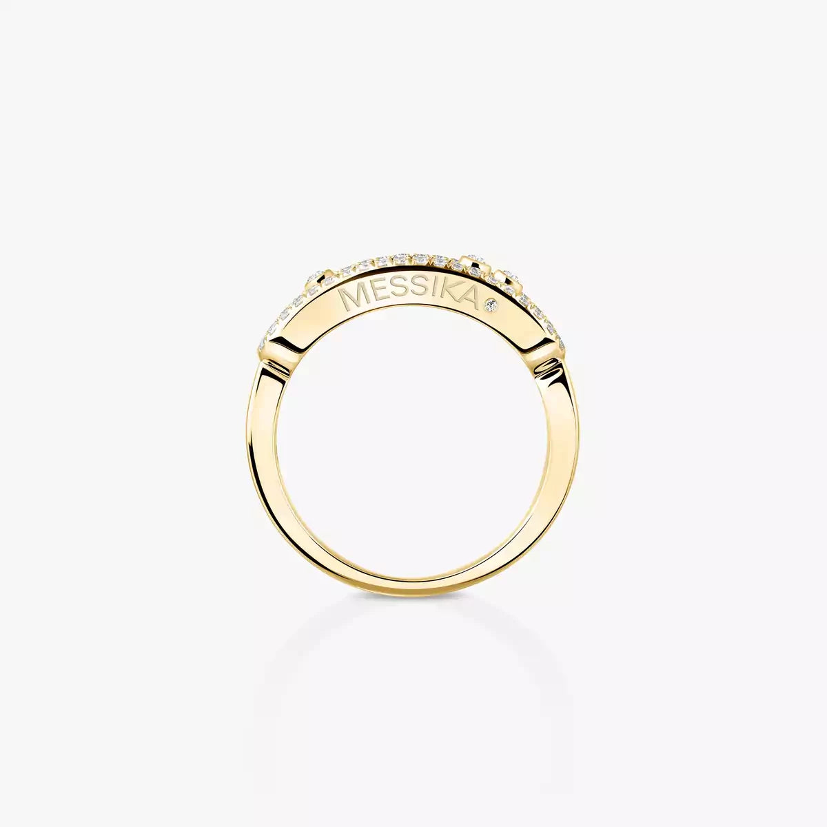 [Loco ] Baby Move Gold Diamond Pave_ Ring