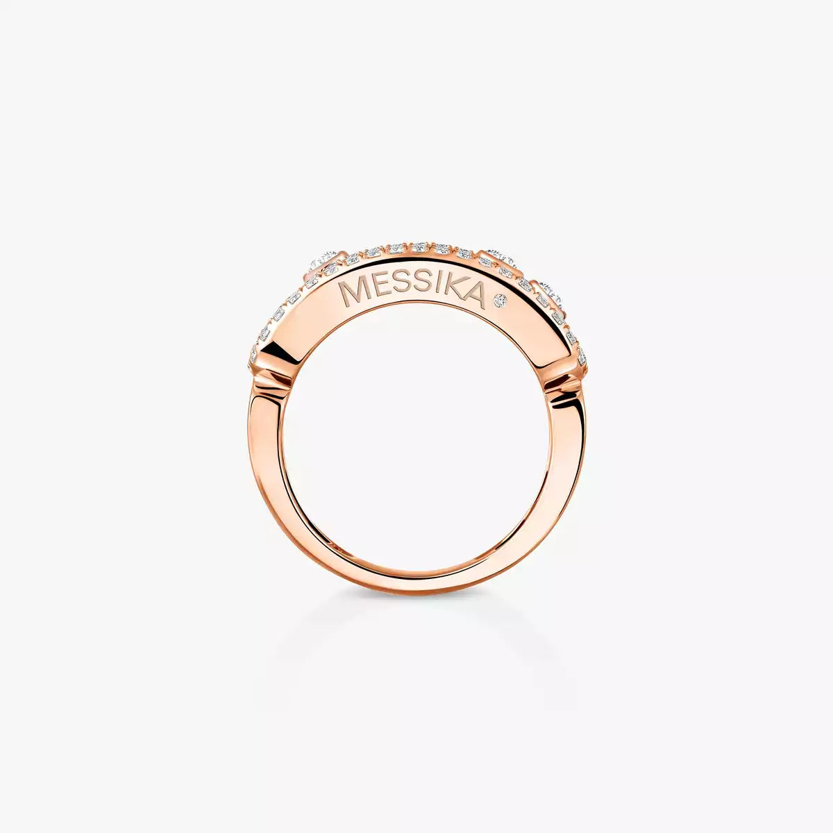 [Loco ] Move Gold Diamond Pave_ Ring