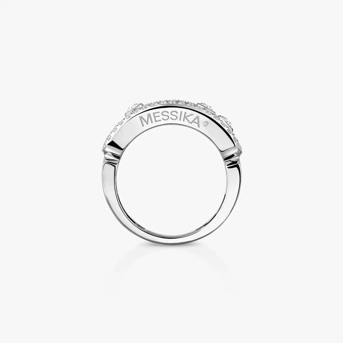 [Loco ] Move Gold Diamond Pave_ Ring