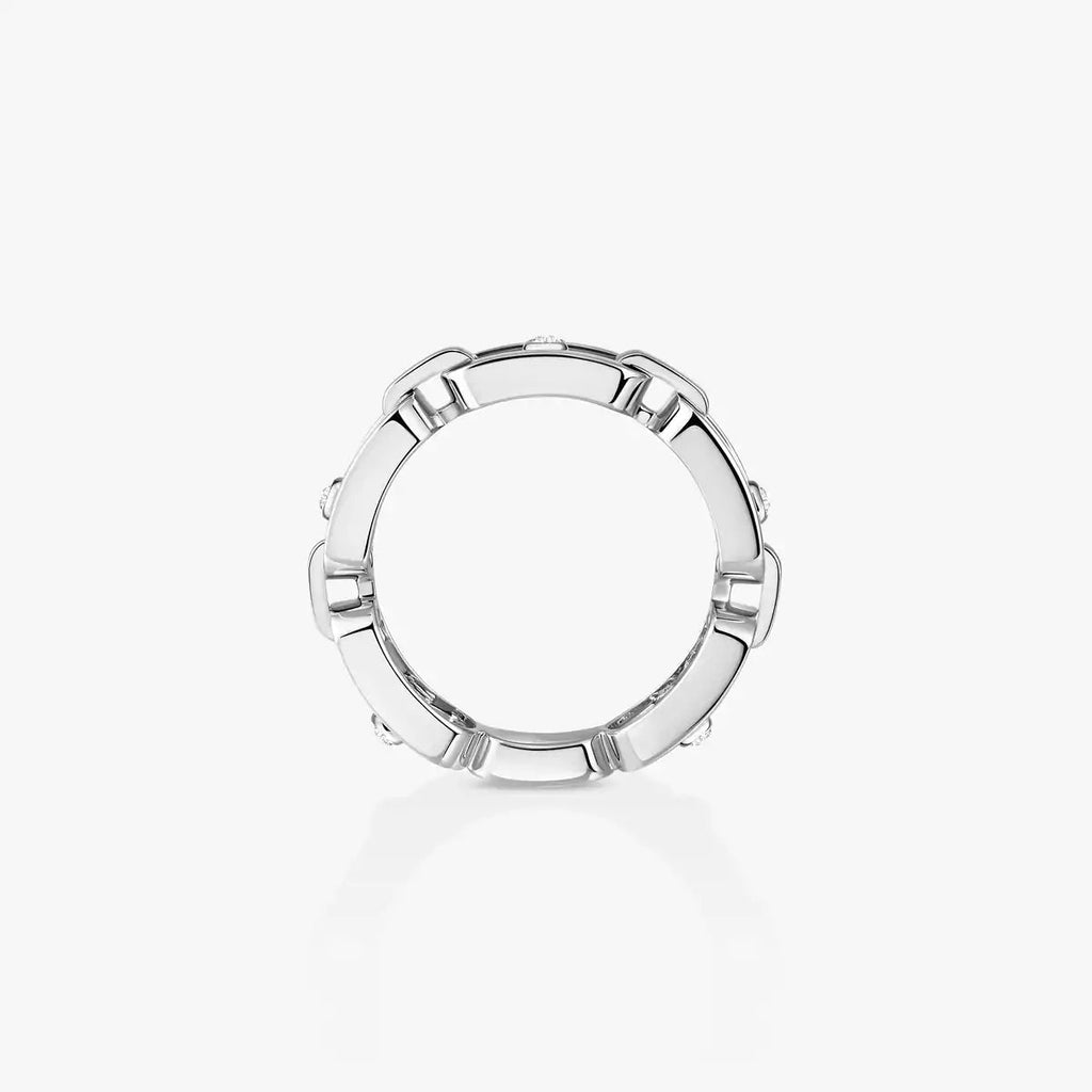 [Loco ]Move Link Pave_-Set Diamond Ring in Gold