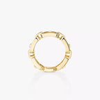 [Loco ]Move Link Pave_-Set Diamond Ring in Gold