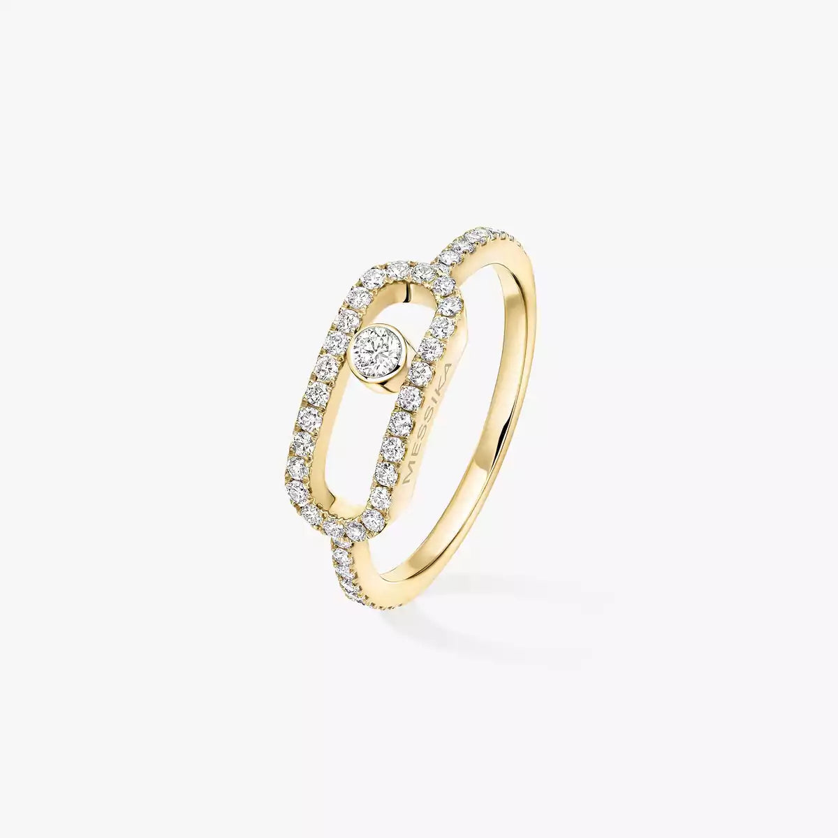 [Loco ]Move Uno Diamond Ring in Gold