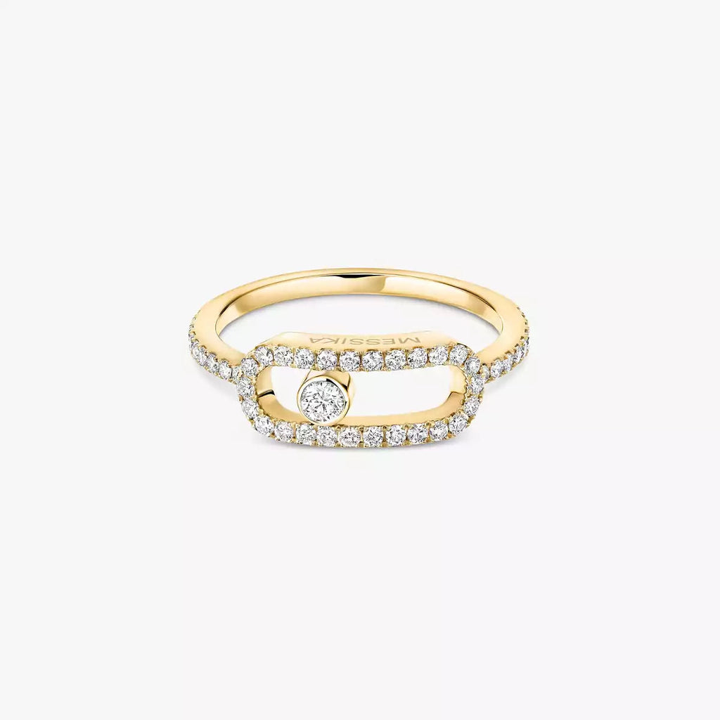 [Loco ]Move Uno Diamond Ring in Gold