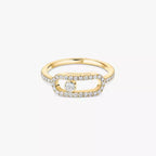 [Loco ]Move Uno Diamond Ring in Gold