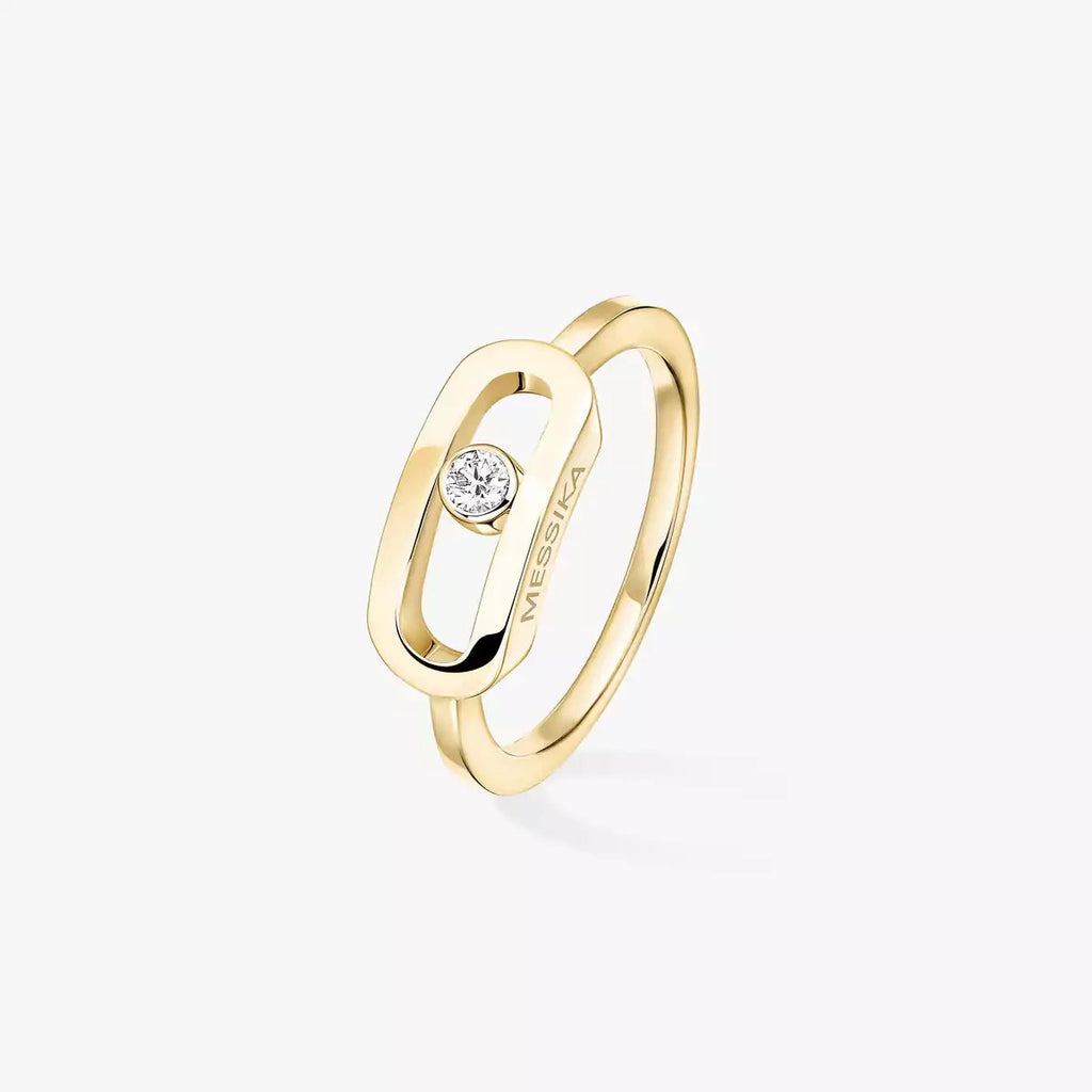 [Loco ]Move Uno Diamond Ring in Gold