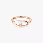 [Loco ]Move Uno Diamond Ring in Gold