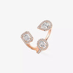 [[Loco ] Diamond Ring 0,25ct My Twin Trilogy
