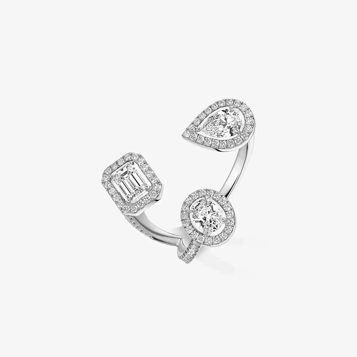 [[Loco ] Diamond Ring 0,25ct My Twin Trilogy