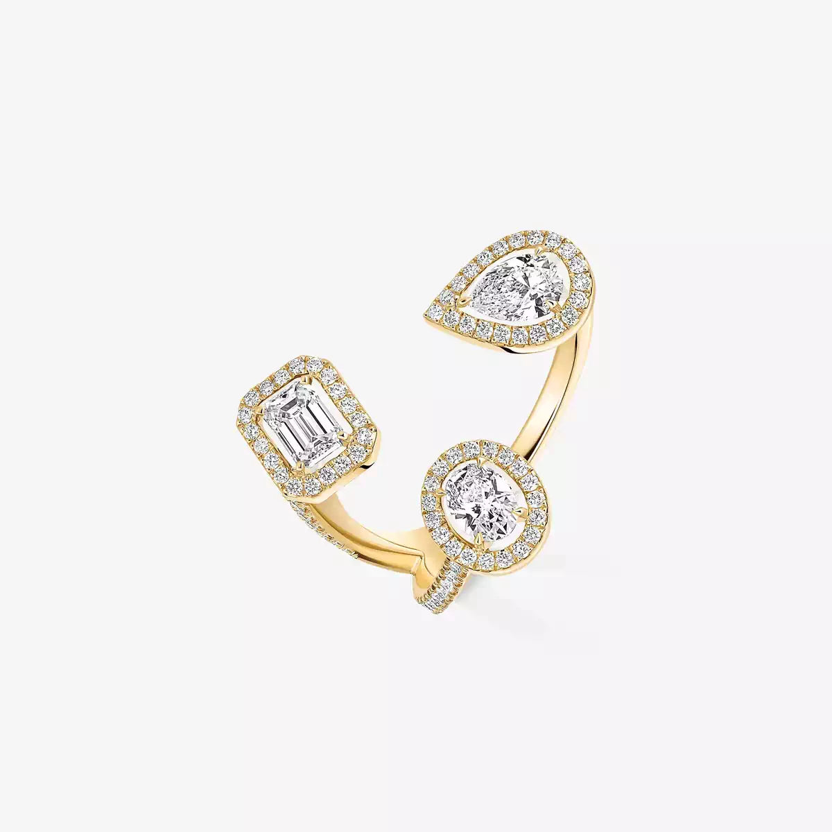 [[Loco ] Diamond Ring 0,25ct My Twin Trilogy