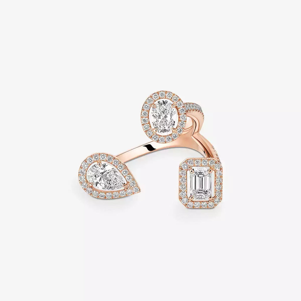 [[Loco ] Diamond Ring 0,25ct My Twin Trilogy