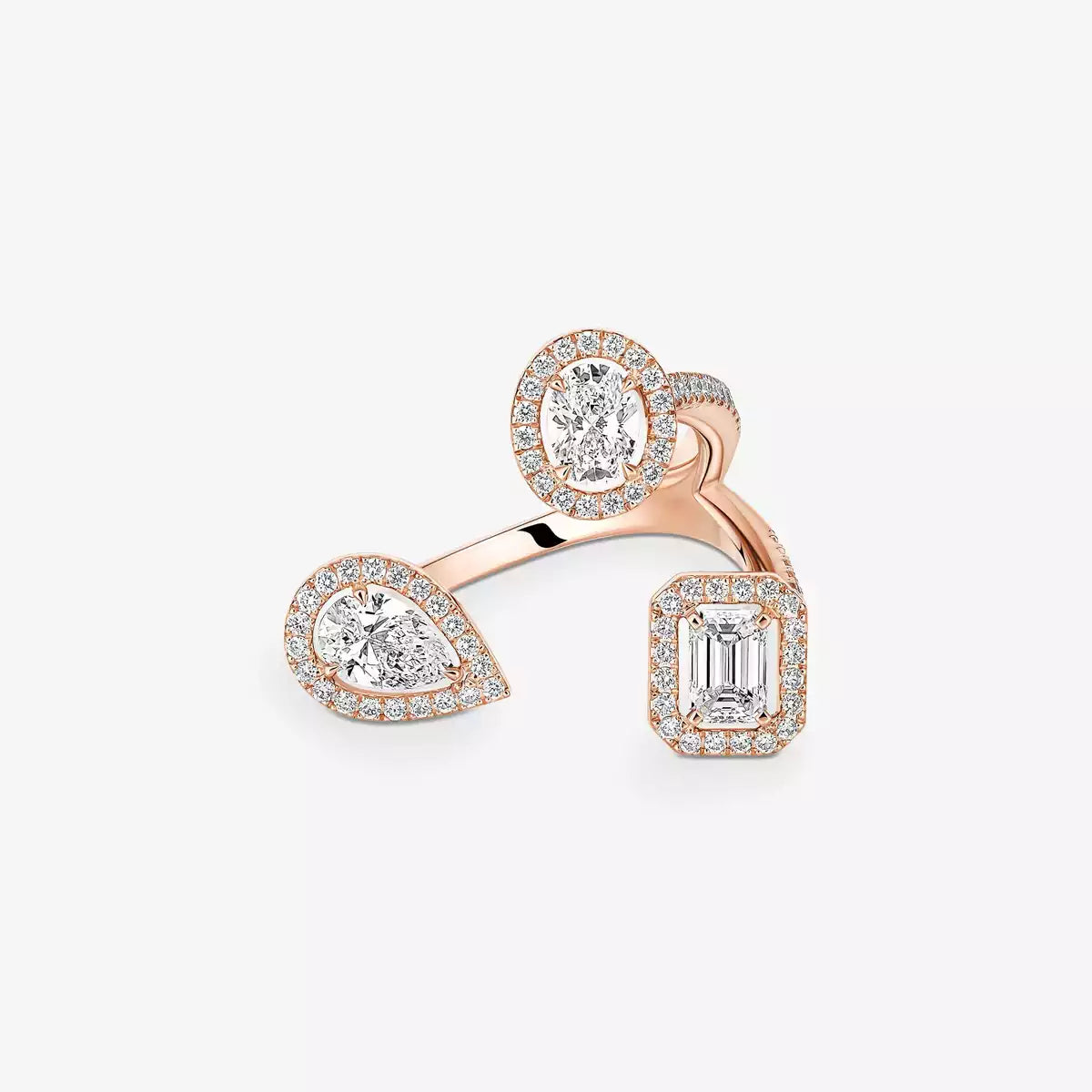 [[Loco ] Diamond Ring 0,25ct My Twin Trilogy