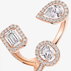 [[Loco ] Diamond Ring 0,25ct My Twin Trilogy